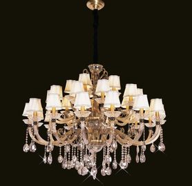 Swarovski Crystal LED Chandelier Lights with 30 Arms CE / RoHS