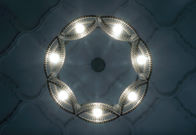 High End kryty 7 luz kryształowy żyrandol w holu szpitala i Banquet Hall