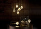Clear Crystal Bulb Suspension Lights 7W G9 LED Lamps Glass + Metal