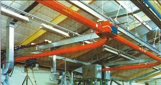 Pojedyncze Zawieszenie Track Light Crane Systems Z jednotorowy, jednowiązkowy