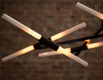 Willa prestiżowa Projekt Złoty żyrandol Led Lights aluminiowa zawieszka nowoczesny styl