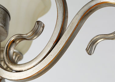 3 Light Nowoczesne kutego żelaza Żyrandol Światła / Oświetlenie Wisiorek z odcieniami Villa