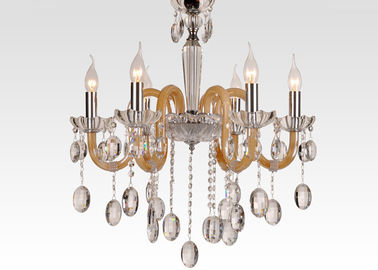 Nowoczesny kryty Luksusowy Kryształowy Żyrandol / Art Deco Żyrandol dla Restaurant Dressing