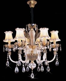 Wysoki prześwit 18 Lights 1050 x 820mm kryształowy żyrandol Oświetlenie / ekspozycyjne LED Lampy wiszące