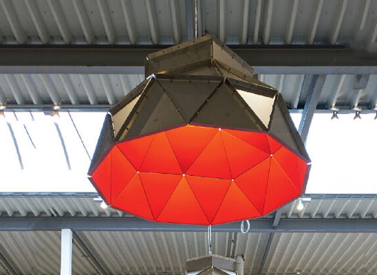 Duży przemysłowy Ceiling Light, Big pendant lamp do oświetlenia handlowych