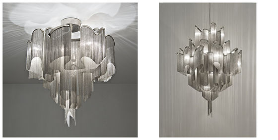 Nowoczesne Szerokie żyrandole Nowoczesne szklane żyrandole High End Oprawa Dla Home Decor