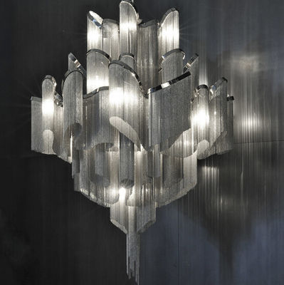 Nowoczesne Szerokie żyrandole Nowoczesne szklane żyrandole High End Oprawa Dla Home Decor
