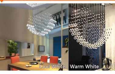 Jadalnia wisiorek kryształ Light, 3pcs * 3W Żyrandol Światła