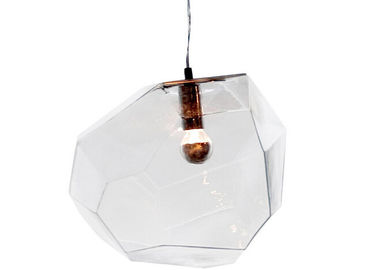 Transparent Nowoczesne zawieszenie Światło Szkło Lampa wisząca Do restauracja / bar Decoration