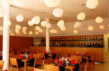 Transparent Nowoczesne zawieszenie Światło Szkło Lampa wisząca Do restauracja / bar Decoration