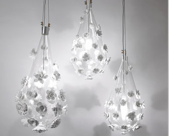 Nowoczesne Oświetlenie Lampy szkła i ceramiki Flower Pendant Lamp Dla dekoracja sklep