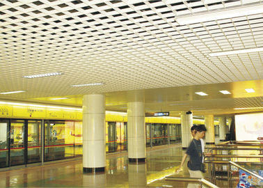 nowoczesny krata Metal Grid Sufit Materiał konstrukcyjny Do systemów sufitowych