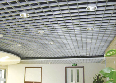 nowoczesny krata Metal Grid Sufit Materiał konstrukcyjny Do systemów sufitowych