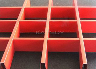 Kolor Fireproof Zawieszenie Siatka aluminiowa sufitowa lub niestandardowe siatki sufitu ze stali nierdzewnej
