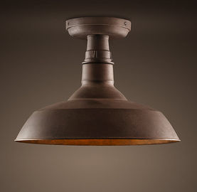 Czarna strona Loft Vintage Lampy sufitowe E27 Aluminium lampa sufitowa