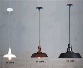 Nostalgiczny Wdzięku Światła sufitowe wiszące Vintage Loft, przemysłowe Lampa wisząca