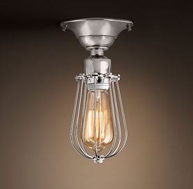 Czarny Retro sufitowa światło Nordic przemysłowa lampa sufitowa Do Jadalni
