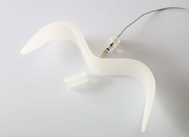 Mleko Białe Mała Żywica ptaków Świecznik Prosty Lampy wiszące