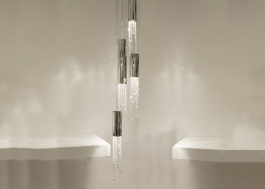 Seksowne Crystal LED Pendant Lights, LED Lighting Zawieszenie Luxury Villas