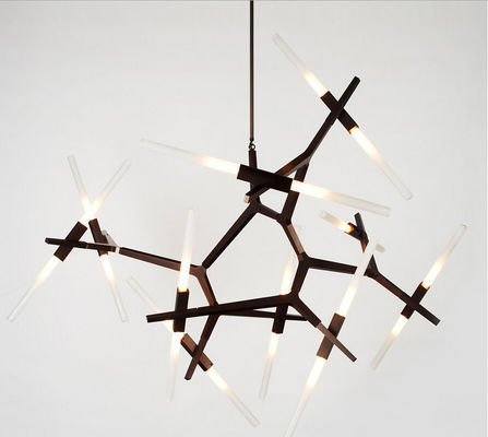 1 rok Led Żyrandol Lights, Gwarancja Nowoczesne oświetlenie Oprawa wisiorek Żyrandol