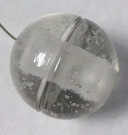 Jasnego kryształu Szkło Ball Lights LED Żyrandol Transparent Zawieszony wisiorek