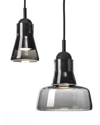 Indoor Oświetlenie dekoracyjne LED dla Żyrandol dymu Szary Pendant Światła do baru