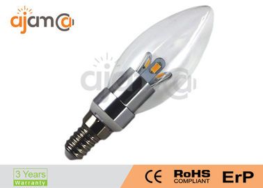 3000K Indoor Świeczka LED Żarówki 280lm Energy Saving 36x104 mm