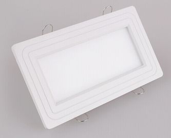 12W 1080LM SMD Kwadrat Kwadrat LED Wbudowane oświetlenie 6000K CE / RoHS Zatwierdzony