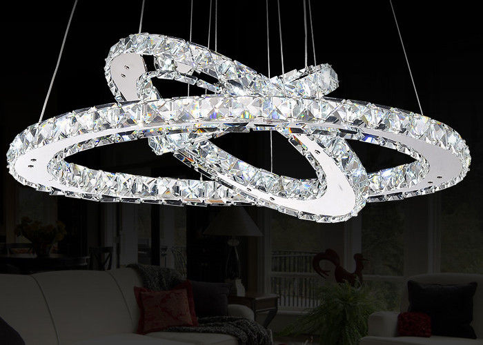 47W LED współczesnego luksusu kryształowy żyrandol do oświetlenia Home / Dekoracje komercyjna