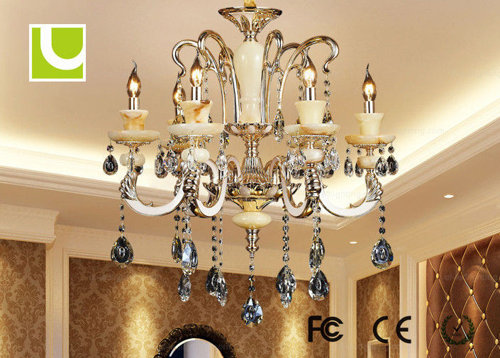 Luksusowy Pokój 110V / 220V Lampa sufitowa Kryształ Światło Żyrandol 18 115 x 110 cm