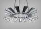 Trapezoidal Modern Chandelier Lights Edge - lit Large Chandelier Up and Down