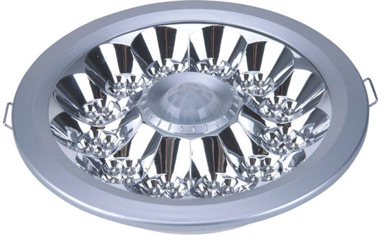 Komercyjne 75000h Oświetlenie LED Lampy sufitowe PIR Ciepła biel
